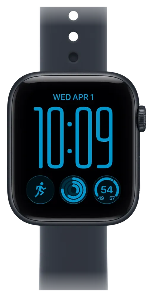 Apple Watch SE 3 with Navy Blue Sport Band