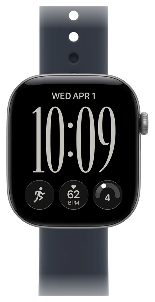 Apple Watch Series 12 with Navy Blue Sport Band