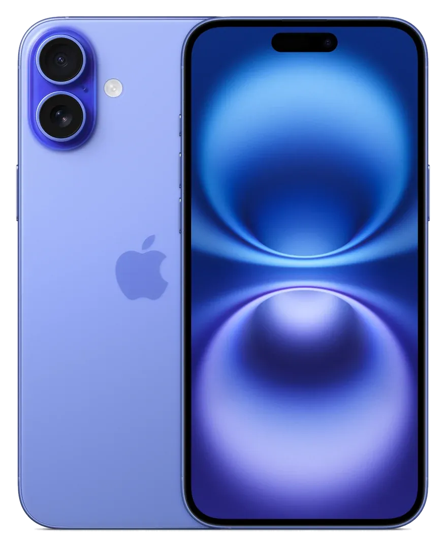 iPhone 16 Plus in Ultramarine