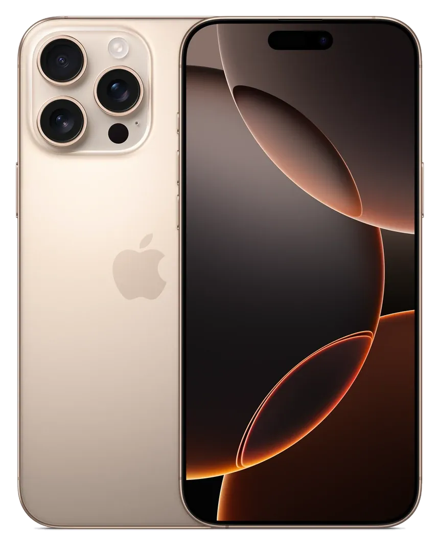 iPhone 16 Pro Max in Desert Titanium