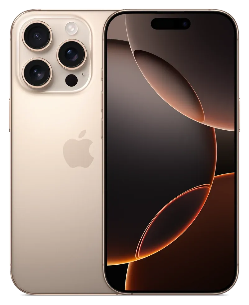 iPhone 16 Pro in Desert Titanium