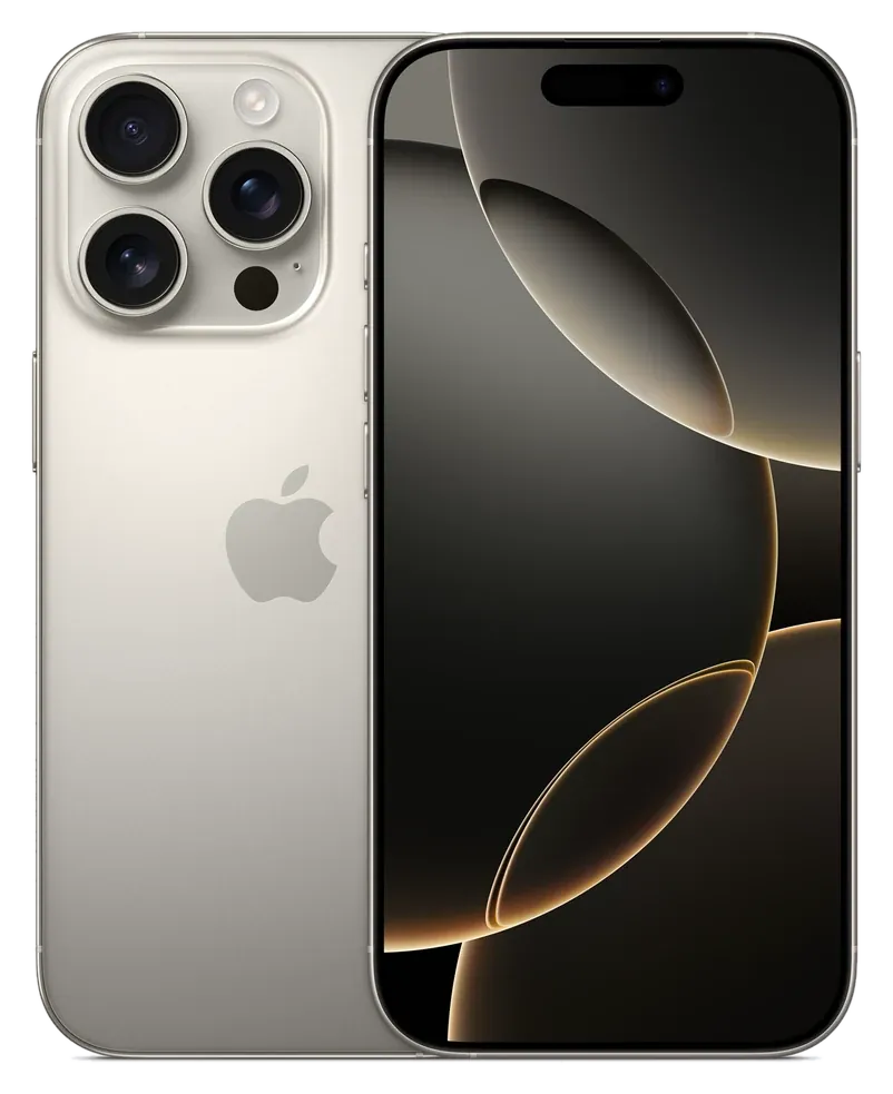 iPhone 16 Pro in Natural Titanium