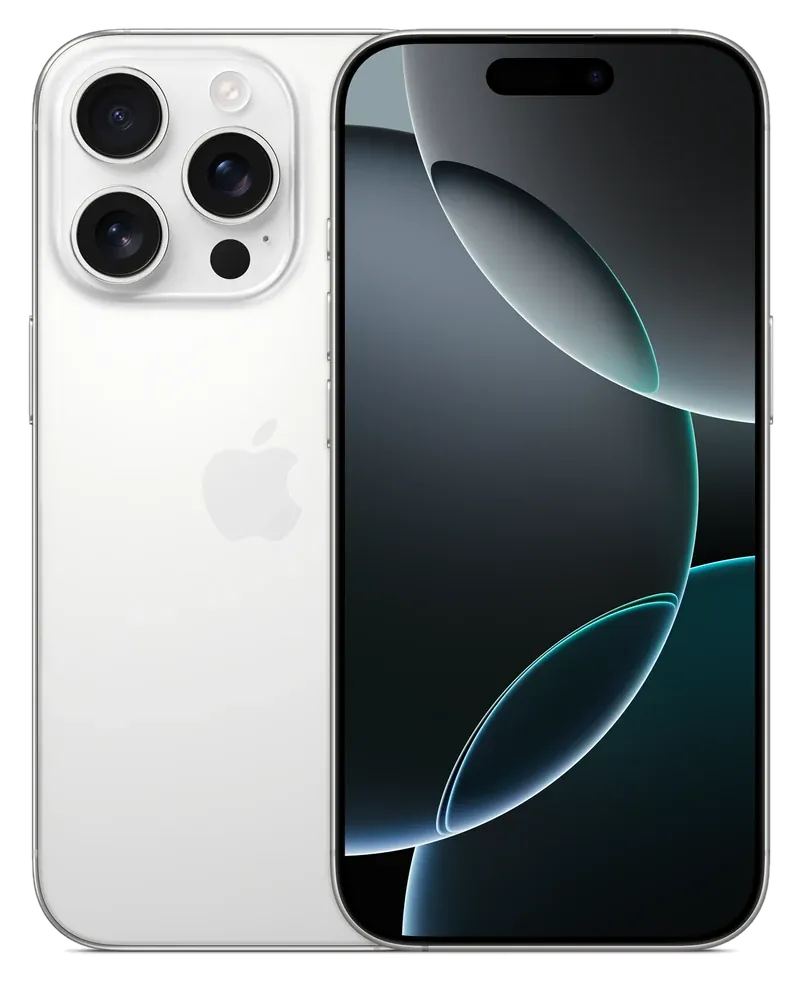 iPhone 16 Pro in White Titanium