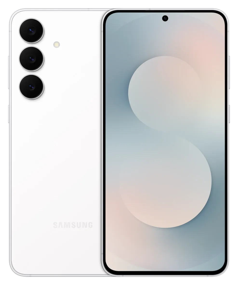 Samsung Galaxy S25 FE in White