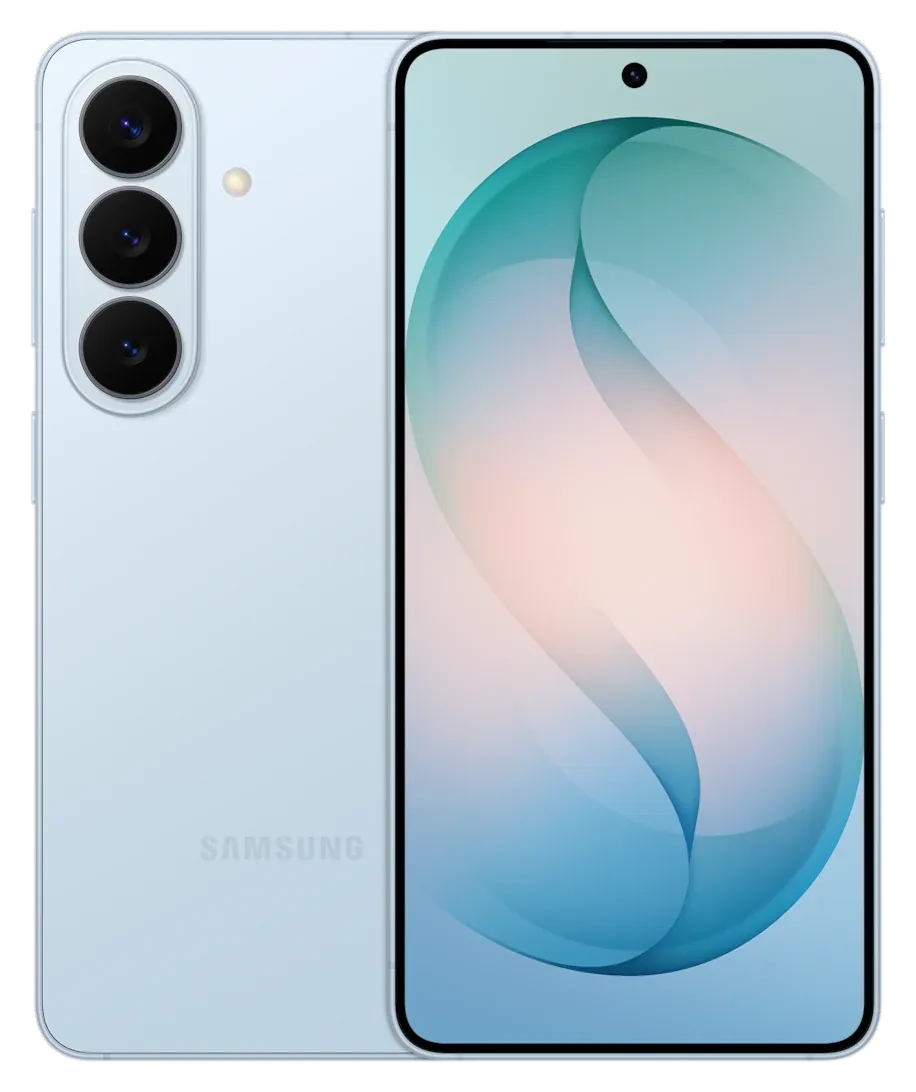 Samsung Galaxy S26+ in Sky Blue