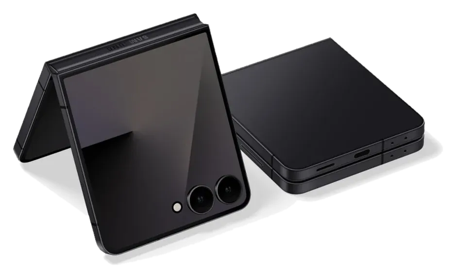 Samsung Galaxy Z Flip7 in Jet Black