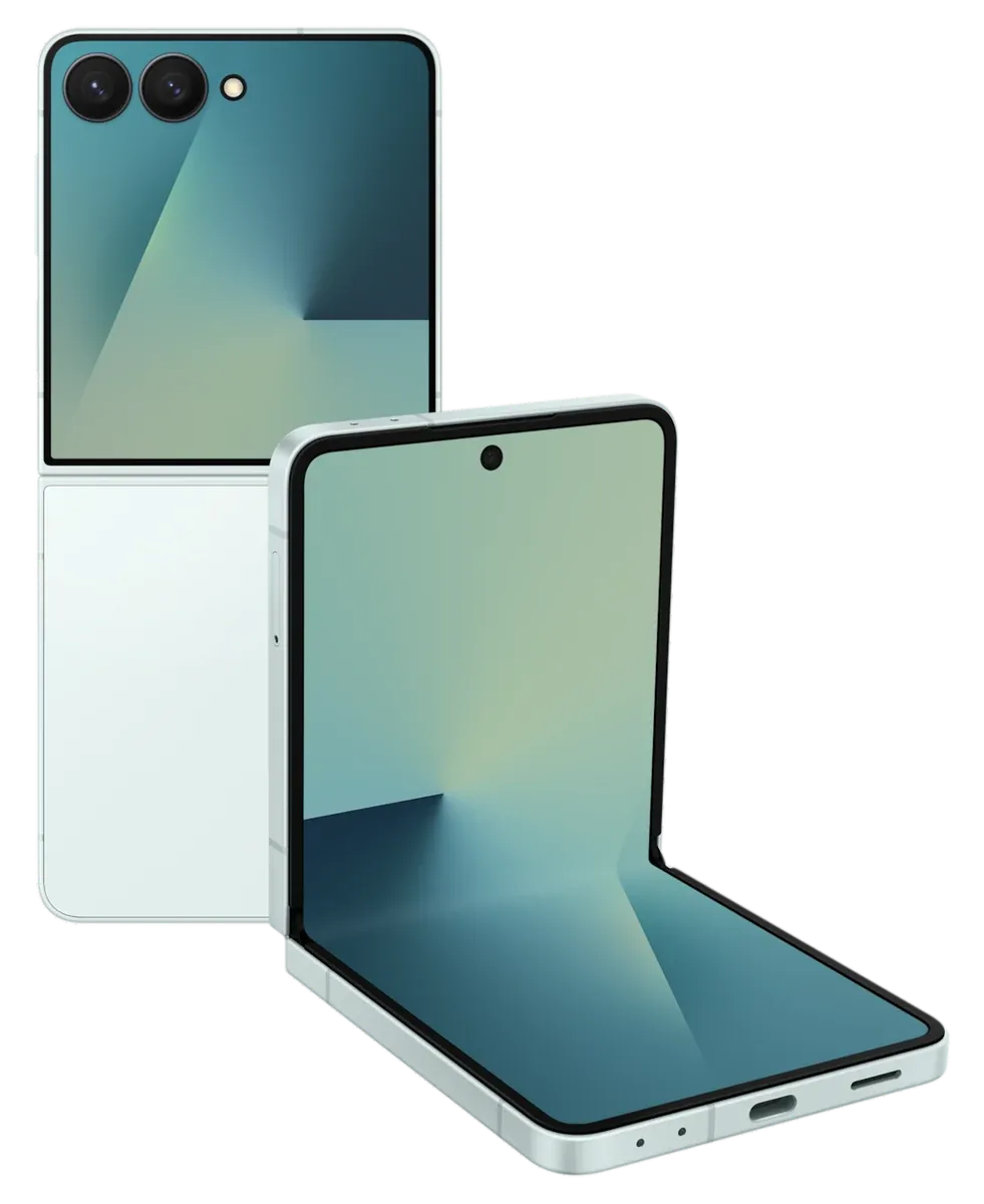 Samsung Galaxy Z Flip7 in Mint
