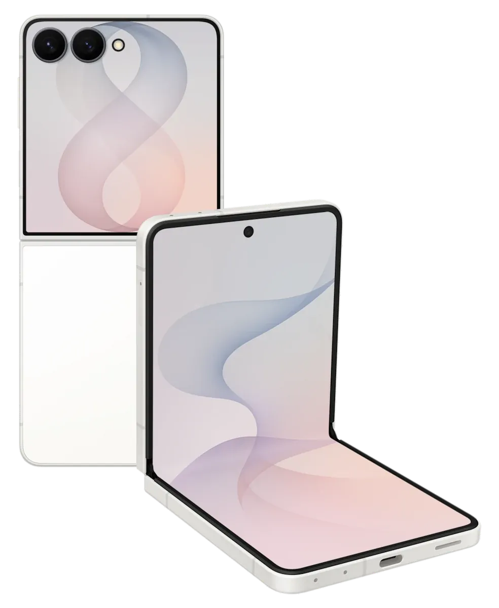 Samsung Galaxy Z Flip8 in Cream